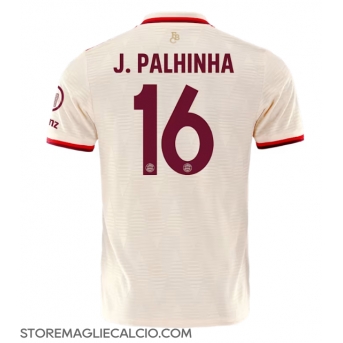 Bayern Munich Joao Palhinha #16 Maglia Gara Terza Repliche 2024-25 Maniche Corte